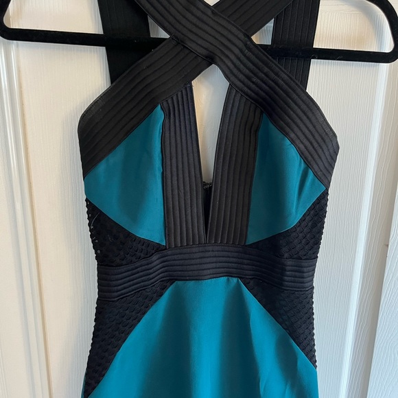 Revolve x Michael Costello Elaine midi dress in teal - Picture 4 of 7